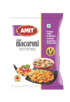 Amit Classic Macaroni – No Maida Macaroni Pasta | Premium Wheat Semolina Macaroni