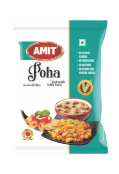 Amit Premium Poha – Healthy Flattened Rice | Easy to Cook & Easy to Digest