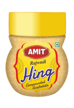 Amit Rajwadi Hing (Compounded Asafoetida) – Premium Aromatic Hing for Indian Cooking