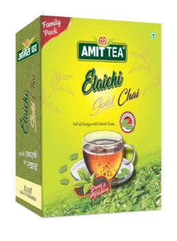 Amit Tea Elaichi Gold Chai – Premium Elaichi Flavoured Tea